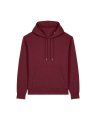 Heren Hooded Sweater Stanley Stella Gamechanger Burgundy